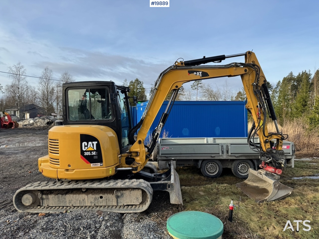 Caterpillar 305.5E2 - Pelle: photos 2 Caterpillar 305.5E2 - Pelle: photos 2