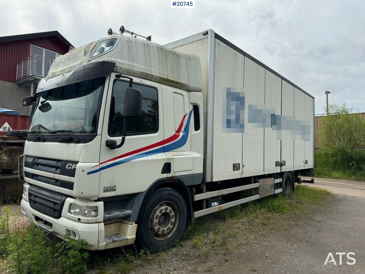 DAF CF75.310 - Camion fourgon: photos 1 DAF CF75.310 - Camion fourgon: photos 1