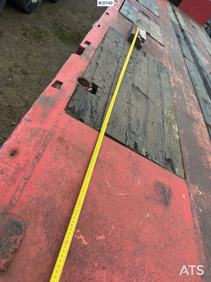 Damm 3SD335 3 akslet maskintralle - Semi-remorque surbaissé: photos 4 Damm 3SD335 3 akslet maskintralle - Semi-remorque surbaissé: photos 4