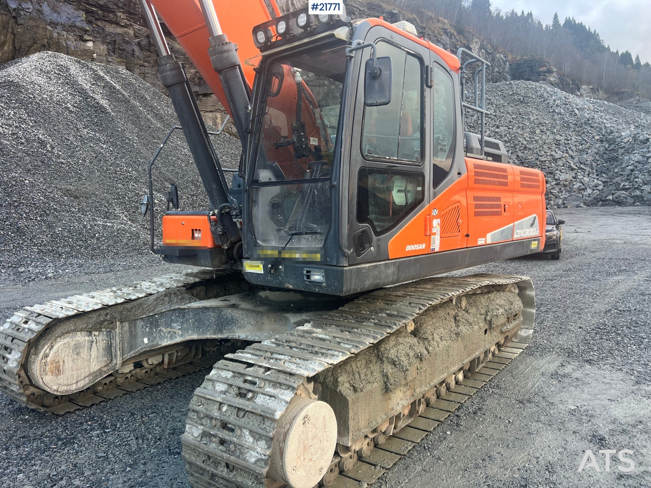 Pelle Doosan Dx300lc-5 Gravemaskin m/ rototilt og pusseskuffe: photos 31