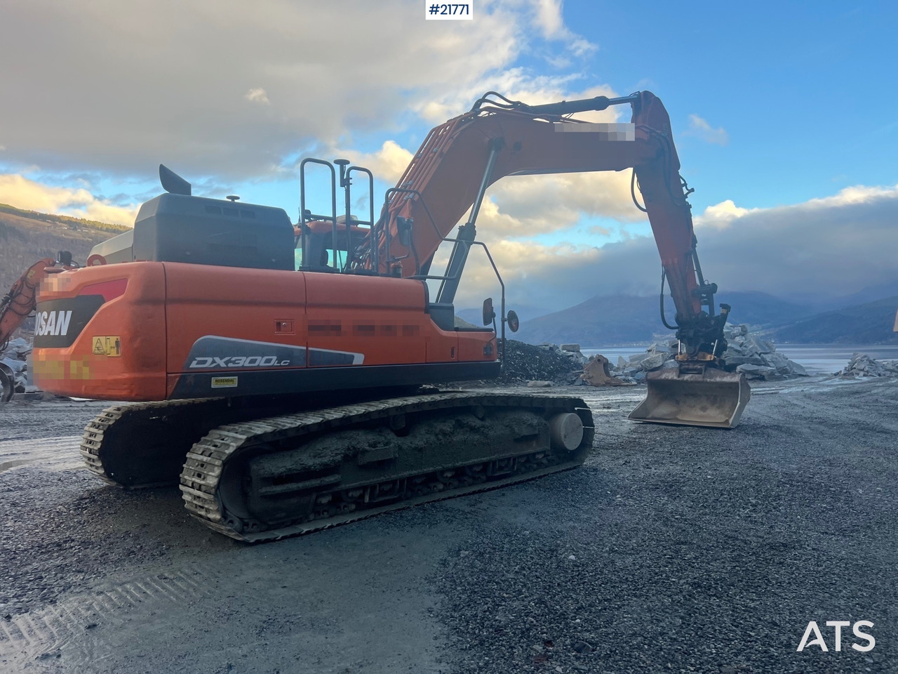 Pelle Doosan Dx300lc-5 Gravemaskin m/ rototilt og pusseskuffe: photos 8