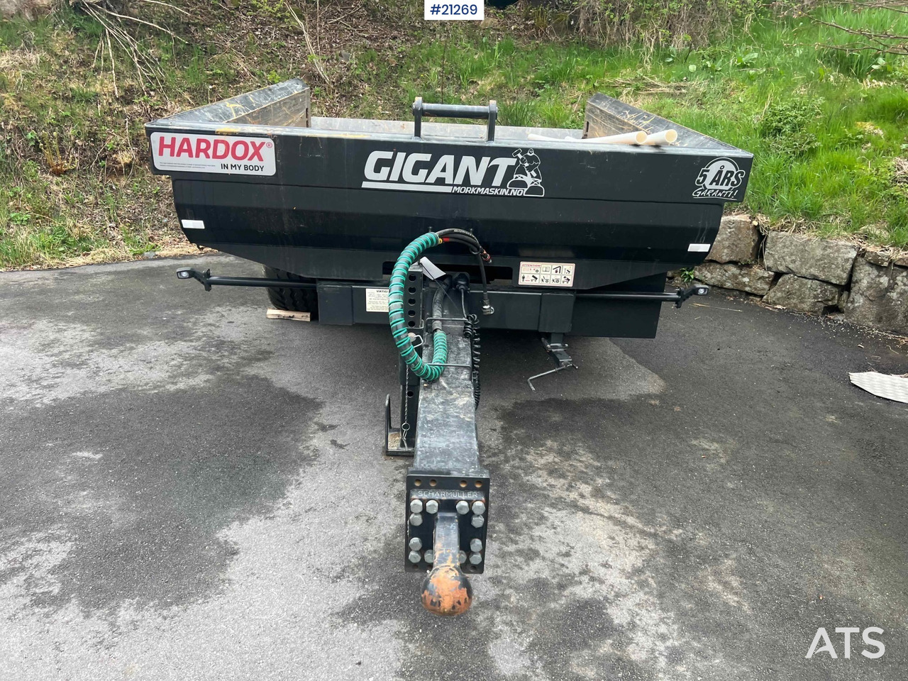 Gigant Hjulmaskin Henger - Remorque porte engin: photos 3 Gigant Hjulmaskin Henger - Remorque porte engin: photos 3