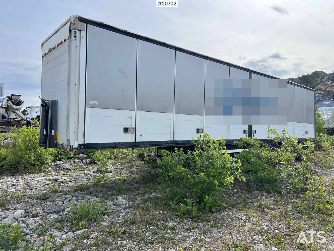 HRD 3 akslet kapelltralle rep.objekt m/ full sideåpning - Semi-remorque fourgon: photos 2 HRD 3 akslet kapelltralle rep.objekt m/ full sideåpning - Semi-remorque fourgon: photos 2