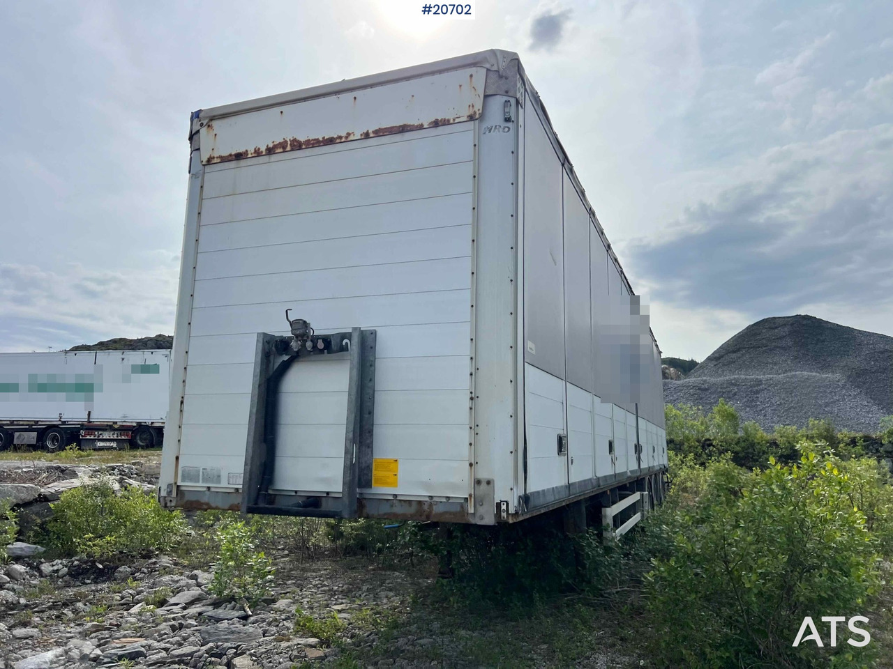 HRD 3 akslet kapelltralle rep.objekt m/ full sideåpning - Semi-remorque fourgon: photos 5 HRD 3 akslet kapelltralle rep.objekt m/ full sideåpning - Semi-remorque fourgon: photos 5