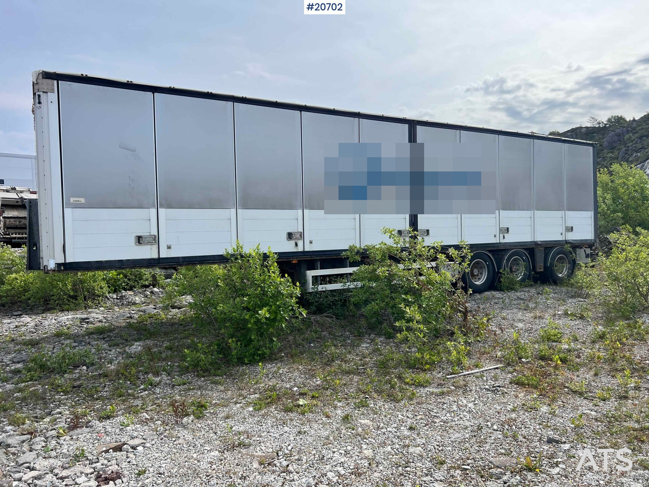 HRD 3 akslet kapelltralle rep.objekt m/ full sideåpning - Semi-remorque fourgon: photos 1 HRD 3 akslet kapelltralle rep.objekt m/ full sideåpning - Semi-remorque fourgon: photos 1