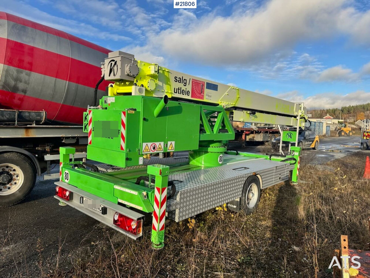 Klaas K21-30 Byggekran. 340 timer! - Grue à montage rapide: photos 3 Klaas K21-30 Byggekran. 340 timer! - Grue à montage rapide: photos 3