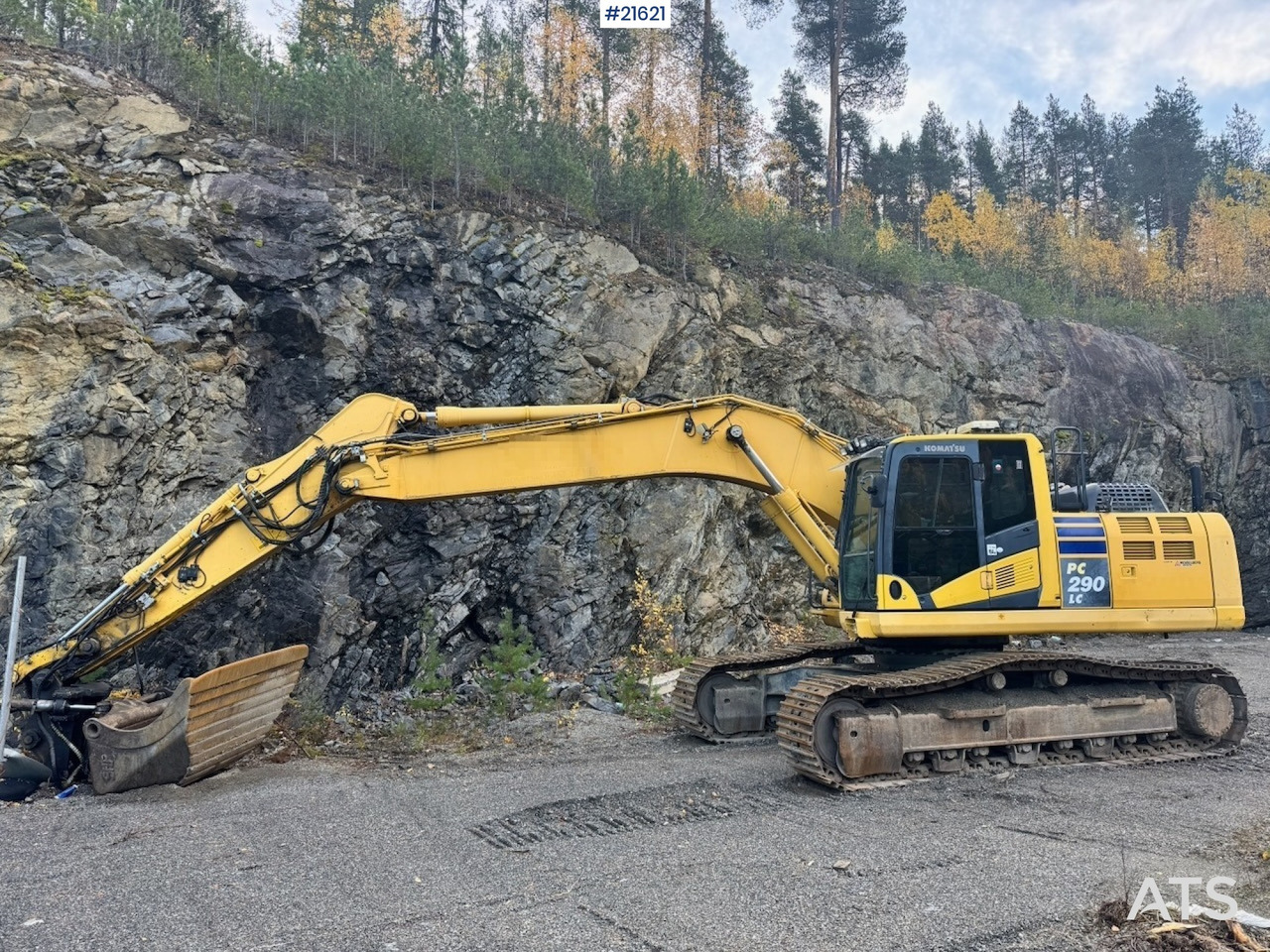 Komatsu Komatsu PC290LC-10 m/ Rototilt, 2 skuffer og GPS. Nytt understell! - Pelle sur chenille: photos 2 Komatsu Komatsu PC290LC-10 m/ Rototilt, 2 skuffer og GPS. Nytt understell! - Pelle sur chenille: photos 2