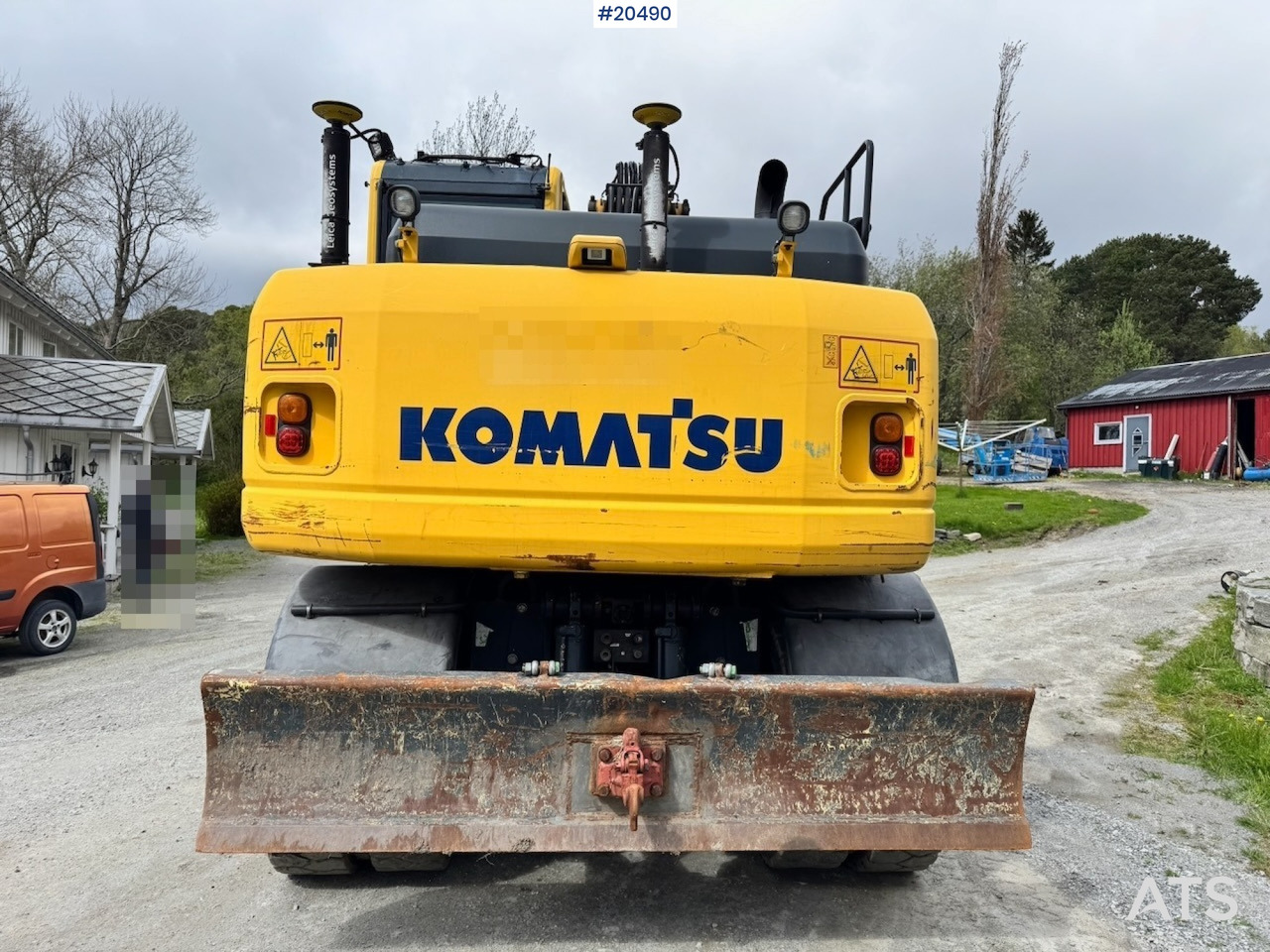Komatsu PW160-8 - Chargeuse sur pneus: photos 5 Komatsu PW160-8 - Chargeuse sur pneus: photos 5