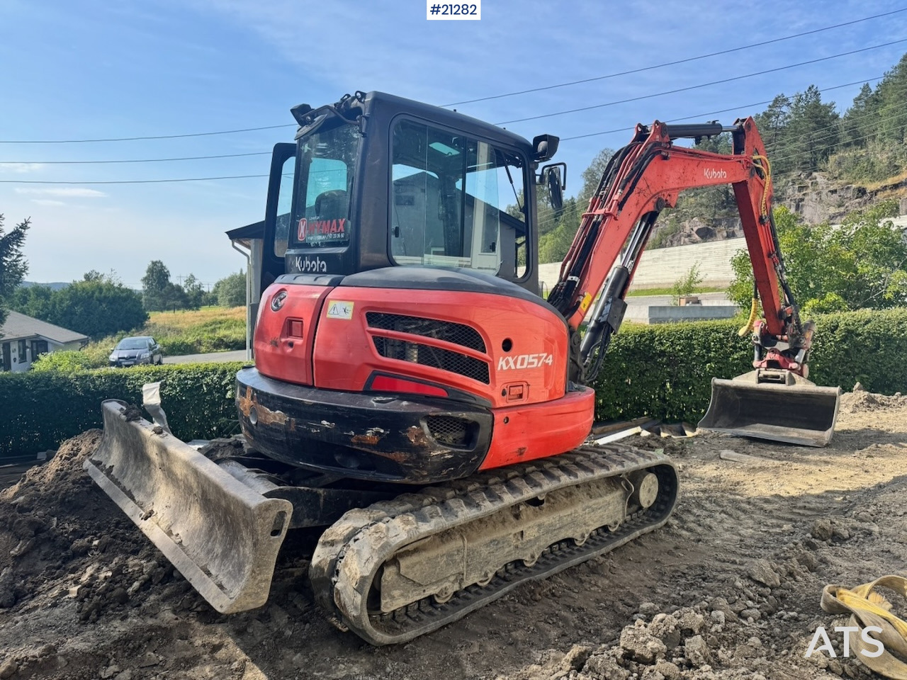 Kubota KX057-4 - Pelle sur chenille: photos 3 Kubota KX057-4 - Pelle sur chenille: photos 3