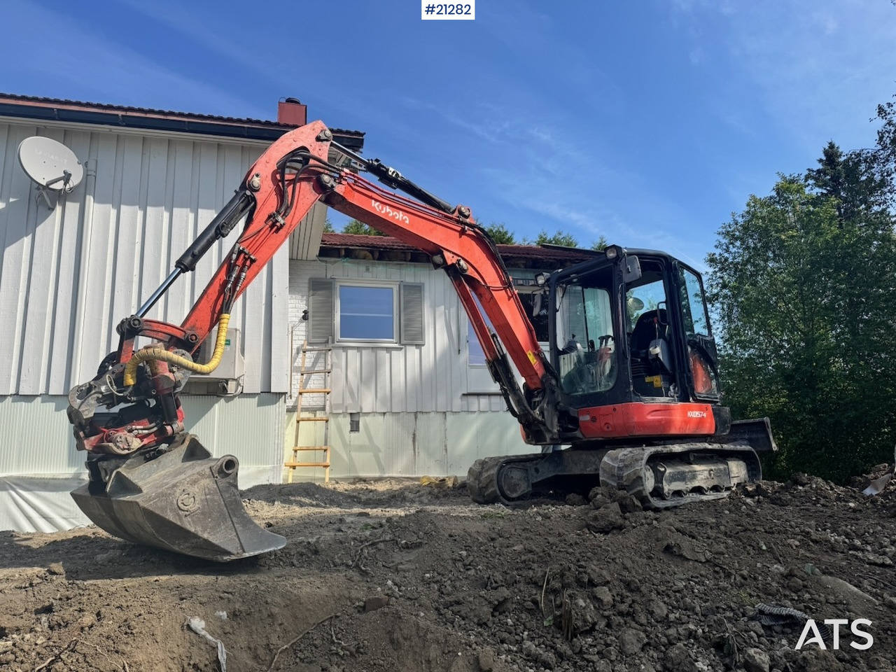 Kubota KX057-4 - Pelle sur chenille: photos 2 Kubota KX057-4 - Pelle sur chenille: photos 2