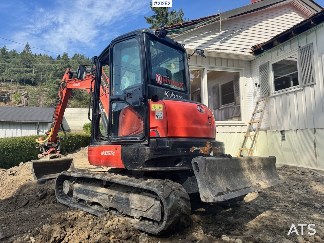 Kubota KX057-4 - Pelle sur chenille: photos 5 Kubota KX057-4 - Pelle sur chenille: photos 5