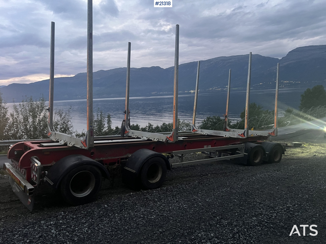 MVB10 MVB10-FLS4 4 akslet Tømmerhenger - Remorque grumier: photos 3 MVB10 MVB10-FLS4 4 akslet Tømmerhenger - Remorque grumier: photos 3