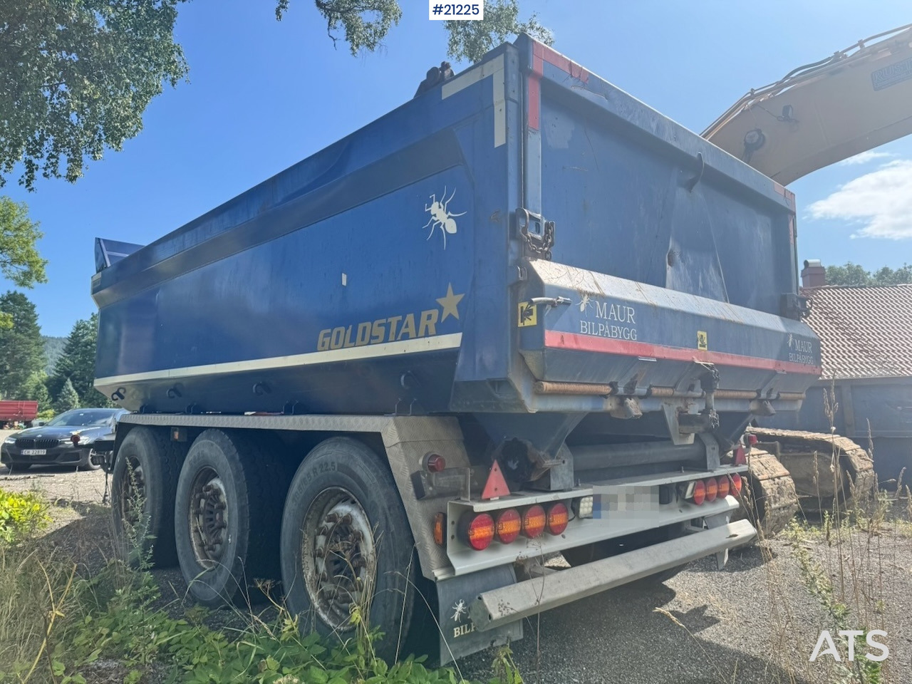 Maur 2014 Maur Trippelkjerre. - Remorque benne: photos 3 Maur 2014 Maur Trippelkjerre. - Remorque benne: photos 3