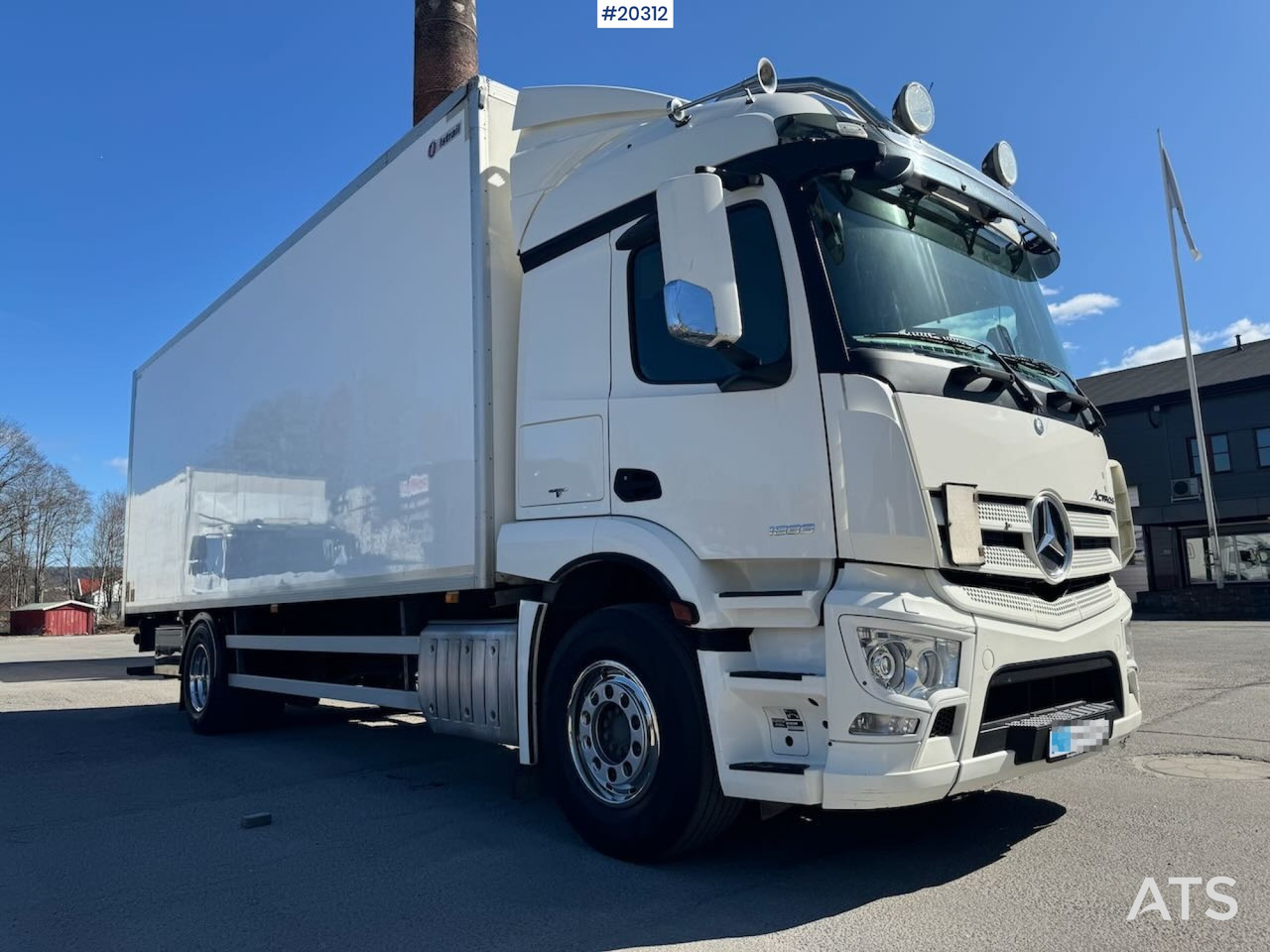 Mercedes Actros 1833 - Camion fourgon: photos 1 Mercedes Actros 1833 - Camion fourgon: photos 1
