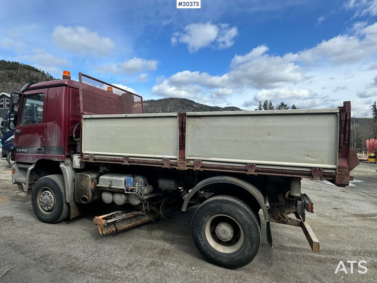 Mercedes Actros 1840 - Camion benne: photos 5 Mercedes Actros 1840 - Camion benne: photos 5