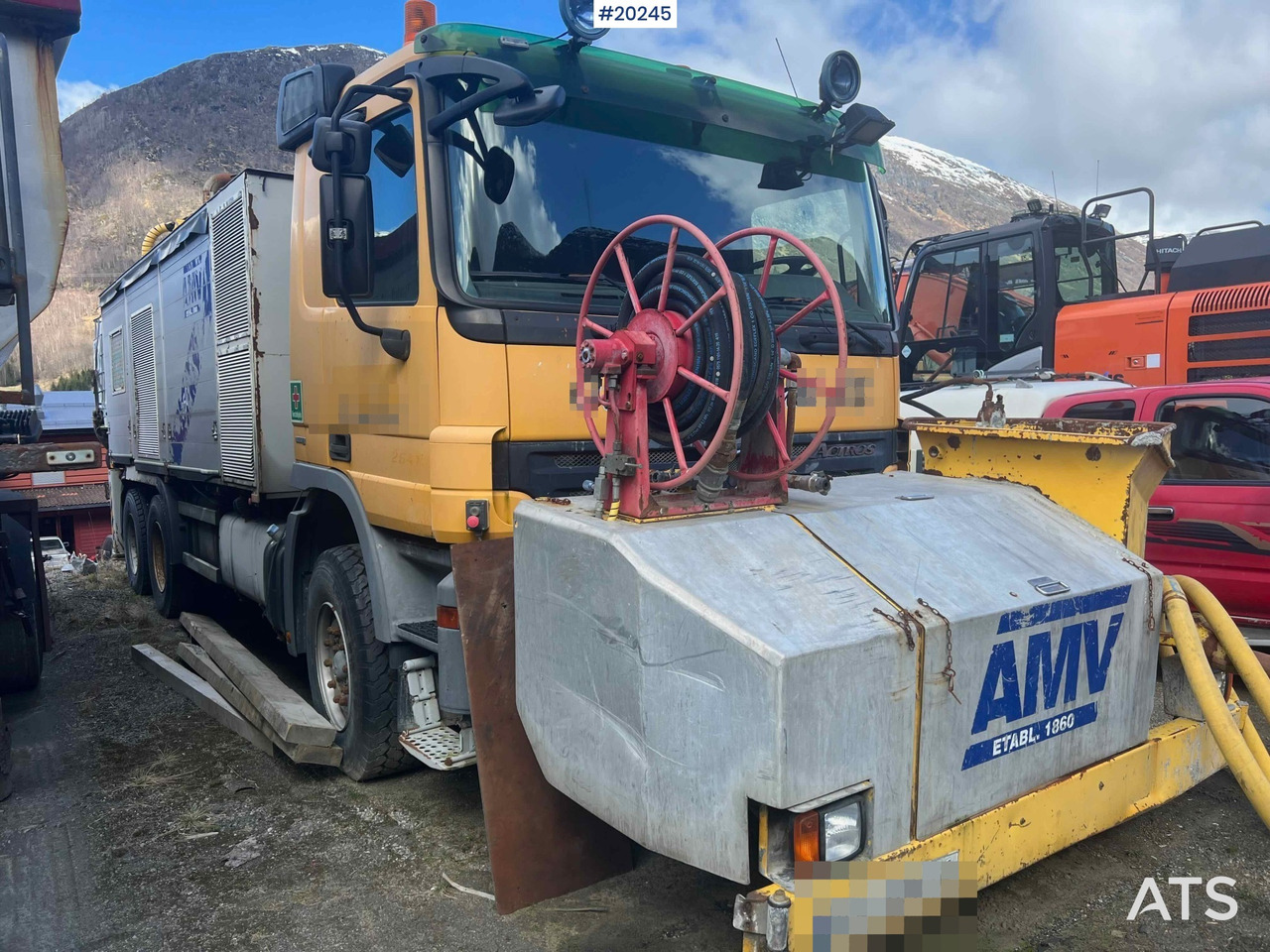 Mercedes Actros 2641 - Camion pompe: photos 1 Mercedes Actros 2641 - Camion pompe: photos 1