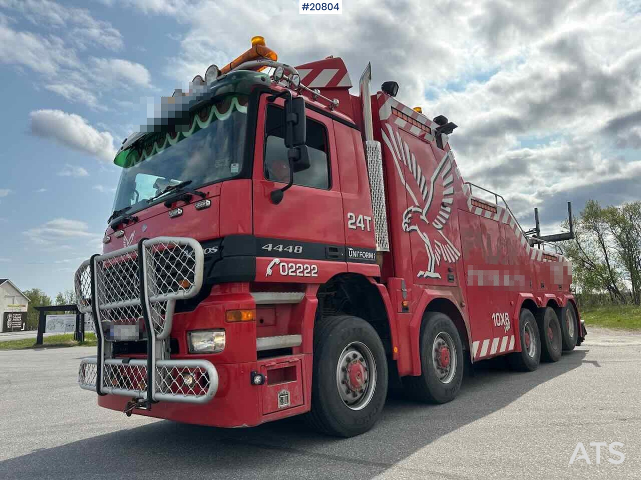 Mercedes Actros 4448 - Remorqueuse: photos 1 Mercedes Actros 4448 - Remorqueuse: photos 1
