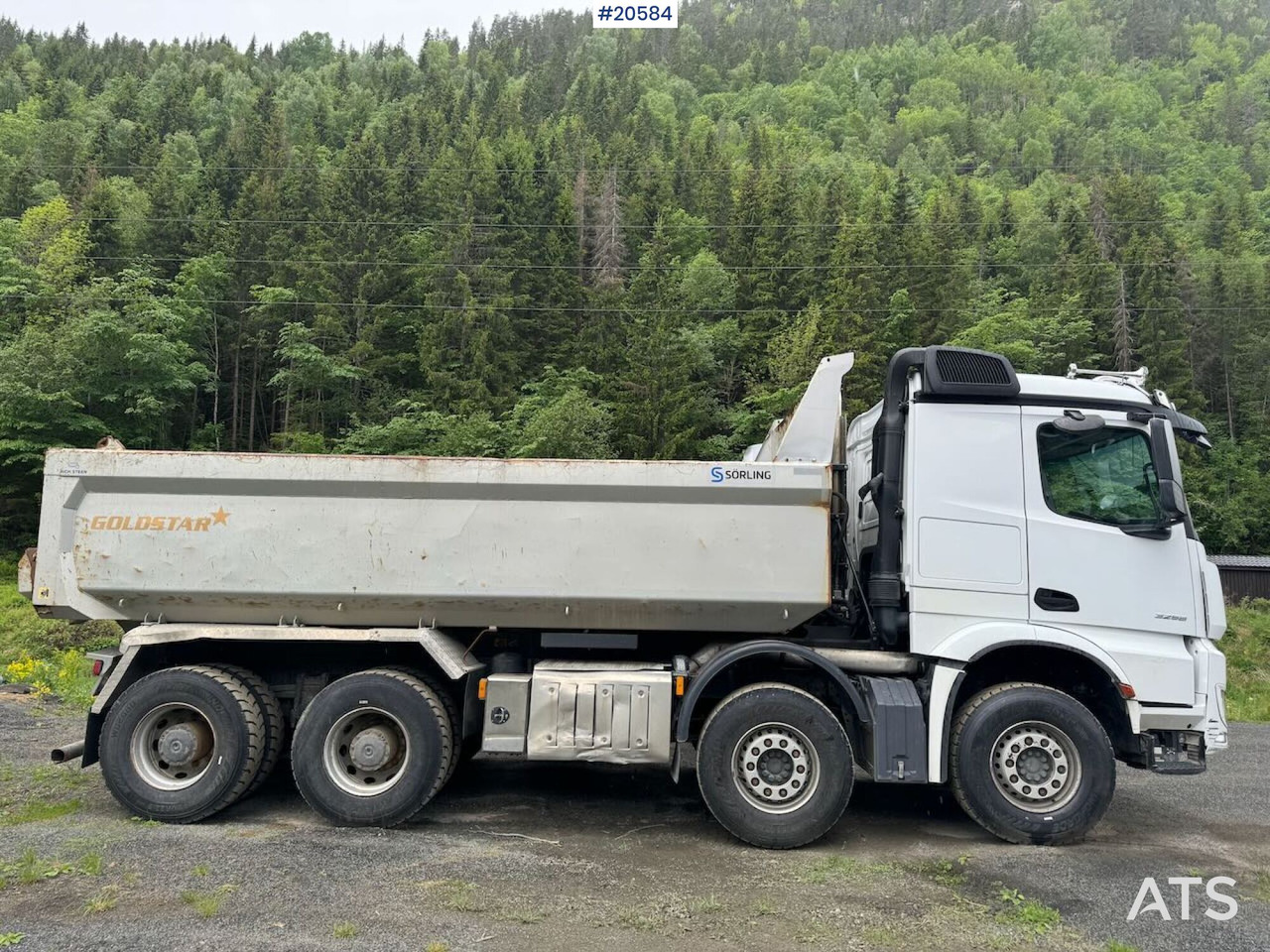 Mercedes Arocs 3258 - Camion benne: photos 3 Mercedes Arocs 3258 - Camion benne: photos 3