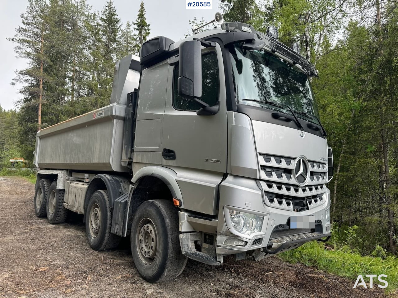 Mercedes Arocs 3258 - Camion benne: photos 1 Mercedes Arocs 3258 - Camion benne: photos 1