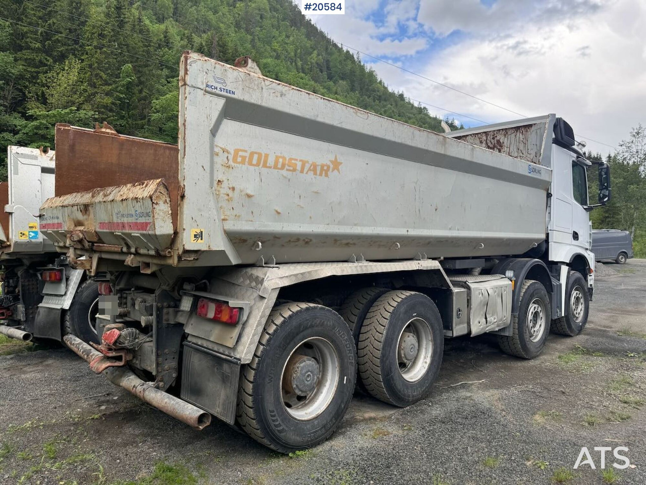 Mercedes Arocs 3258 - Camion benne: photos 4 Mercedes Arocs 3258 - Camion benne: photos 4