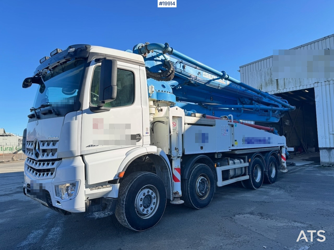 Mercedes Arocs 4153 - Camion pompe: photos 3 Mercedes Arocs 4153 - Camion pompe: photos 3