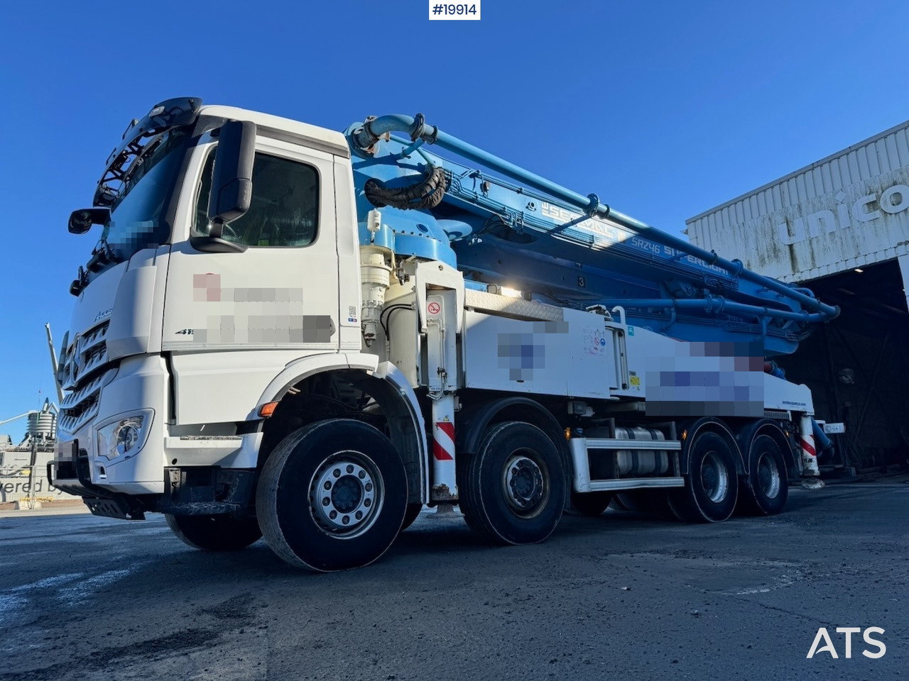 Mercedes Arocs 4153 - Camion pompe: photos 4 Mercedes Arocs 4153 - Camion pompe: photos 4
