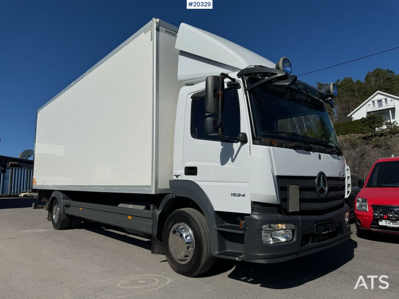 Mercedes Atego 1524 - Camion fourgon: photos 2 Mercedes Atego 1524 - Camion fourgon: photos 2
