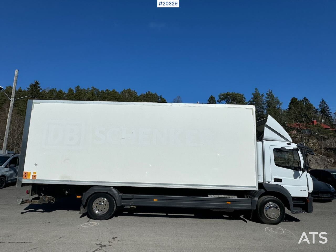 Mercedes Atego 1524 - Camion fourgon: photos 4 Mercedes Atego 1524 - Camion fourgon: photos 4