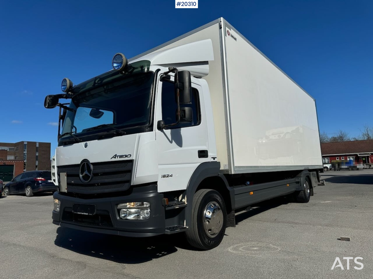 Mercedes Atego 1524 - Camion fourgon: photos 1 Mercedes Atego 1524 - Camion fourgon: photos 1