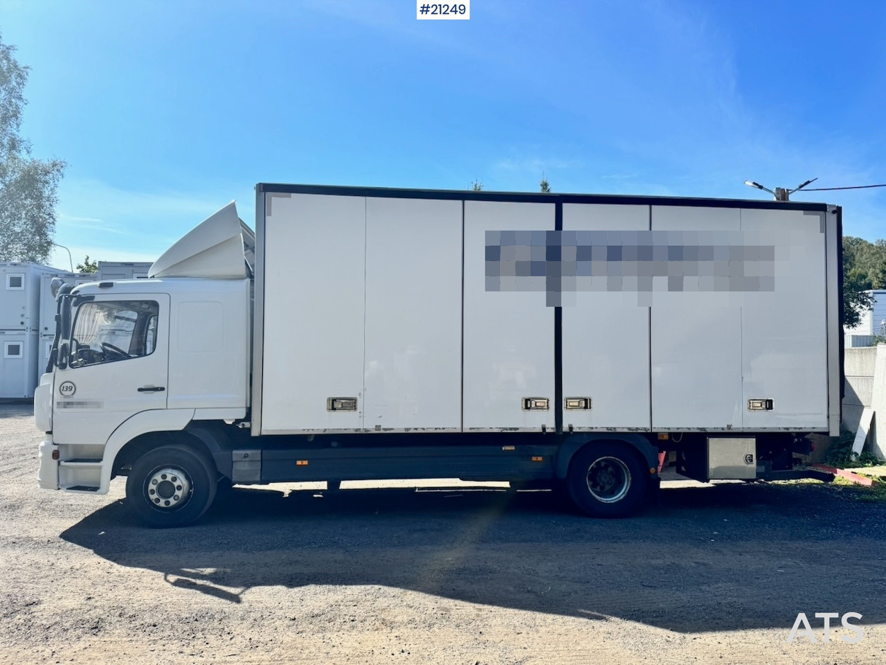 Mercedes Atego - Camion fourgon: photos 3 Mercedes Atego - Camion fourgon: photos 3