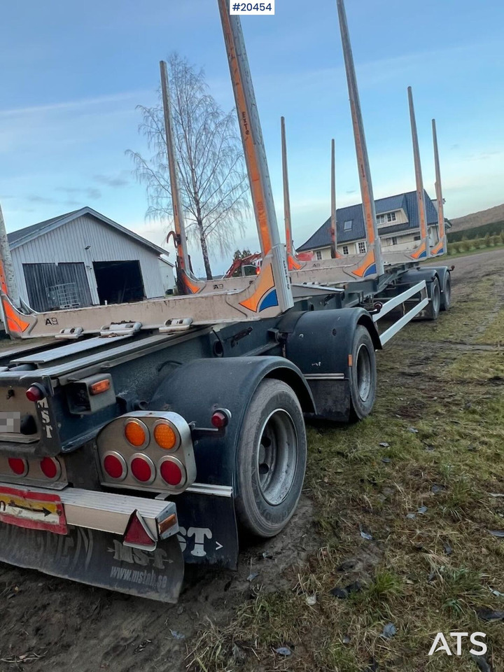 Mjølby Mjøby Tømmerhenger - Remorque grumier: photos 5 Mjølby Mjøby Tømmerhenger - Remorque grumier: photos 5