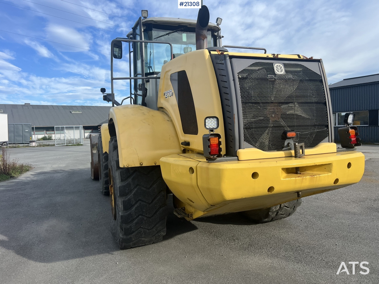 Chargeuse sur pneus New Holland w270B: photos 12