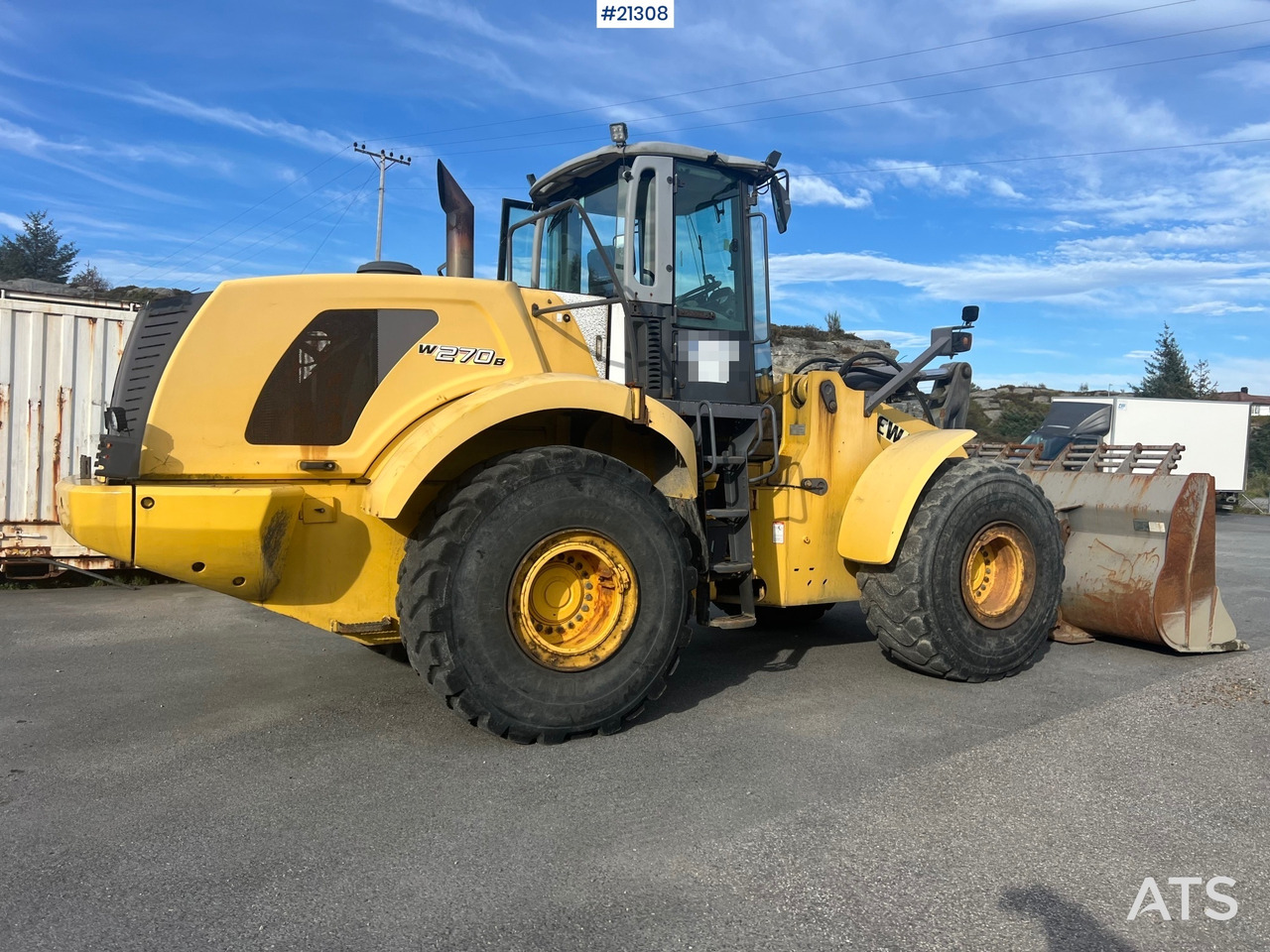 New Holland w270B - Chargeuse sur pneus: photos 4 New Holland w270B - Chargeuse sur pneus: photos 4