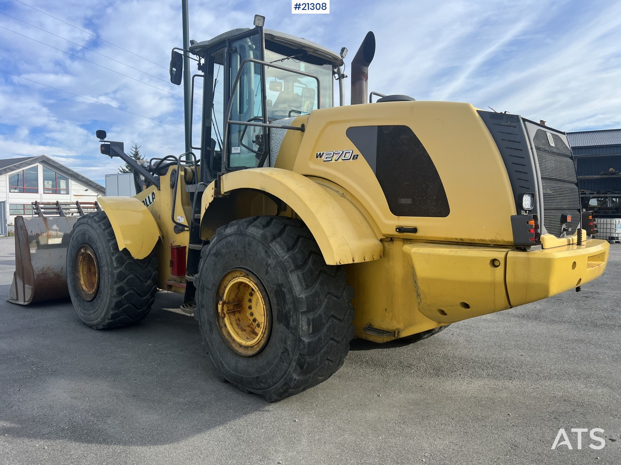 Chargeuse sur pneus New Holland w270B: photos 15