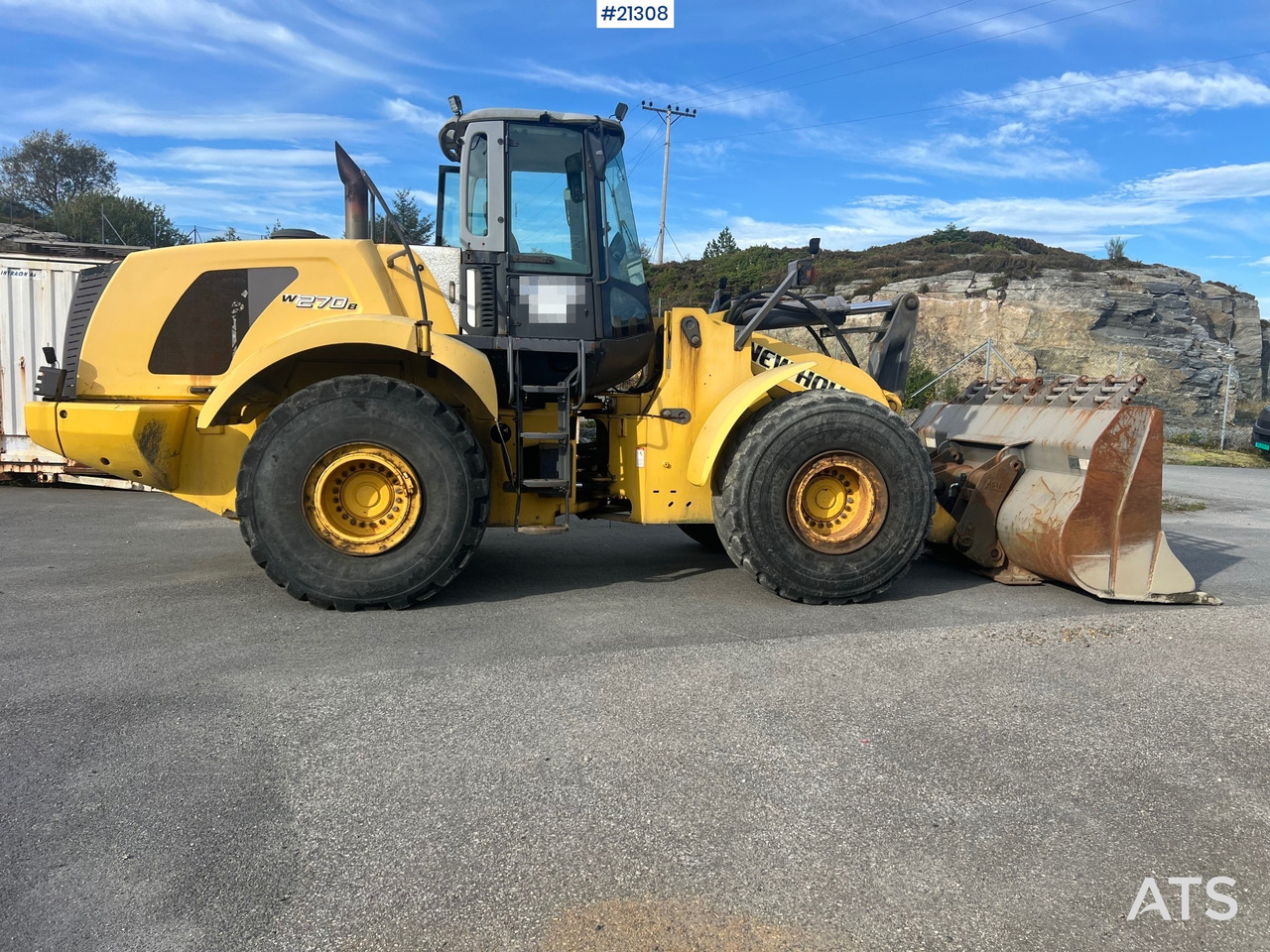 New Holland w270B - Chargeuse sur pneus: photos 3 New Holland w270B - Chargeuse sur pneus: photos 3