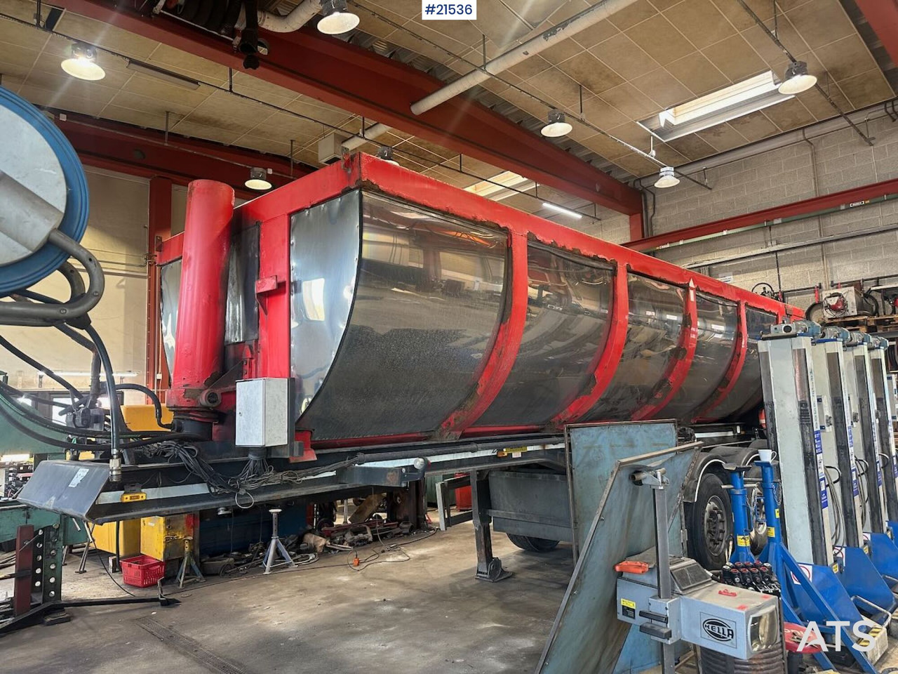 Nor-Slep SE-42 3 akslet tippsemi m/ kapellduk - Semi-remorque benne: photos 1 Nor-Slep SE-42 3 akslet tippsemi m/ kapellduk - Semi-remorque benne: photos 1