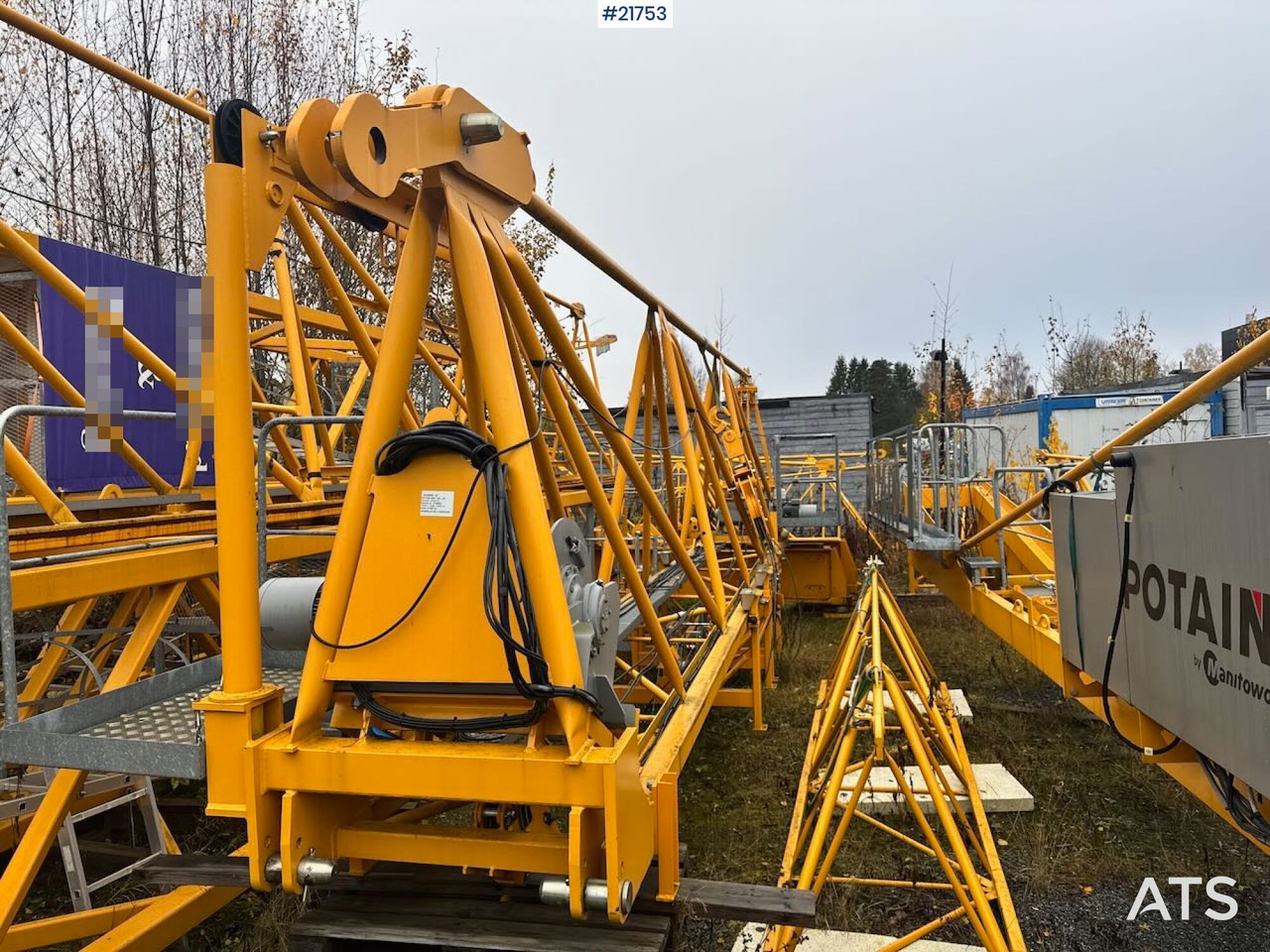 Potain MDT 109 2C Tårnkran - Grue à tour: photos 3 Potain MDT 109 2C Tårnkran - Grue à tour: photos 3