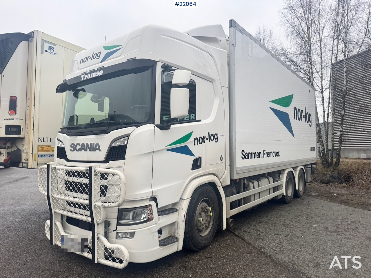 Scania 2022 Scania R660 6x4 Skapbil m/ Kjøl/frys aggregat. - Camion fourgon: photos 1 Scania 2022 Scania R660 6x4 Skapbil m/ Kjøl/frys aggregat. - Camion fourgon: photos 1