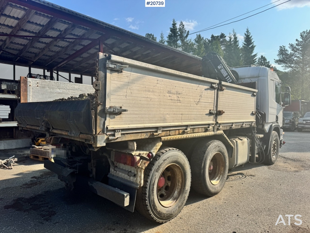 Scania P124 - Camion plateau, Camion grue: photos 3 Scania P124 - Camion plateau, Camion grue: photos 3