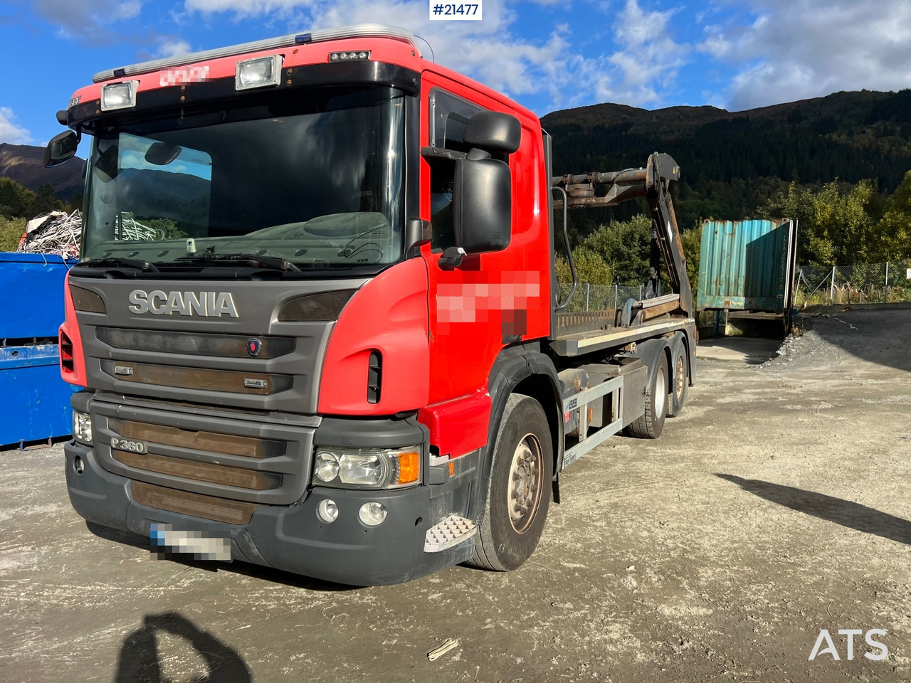 Scania P360 - Camion porte-conteneur/ Caisse mobile: photos 4 Scania P360 - Camion porte-conteneur/ Caisse mobile: photos 4