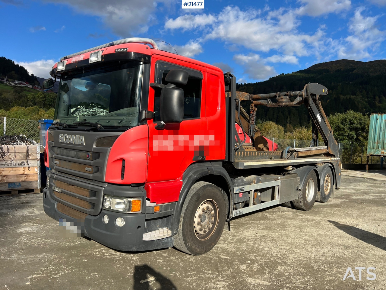 Scania P360 - Camion porte-conteneur/ Caisse mobile: photos 2 Scania P360 - Camion porte-conteneur/ Caisse mobile: photos 2
