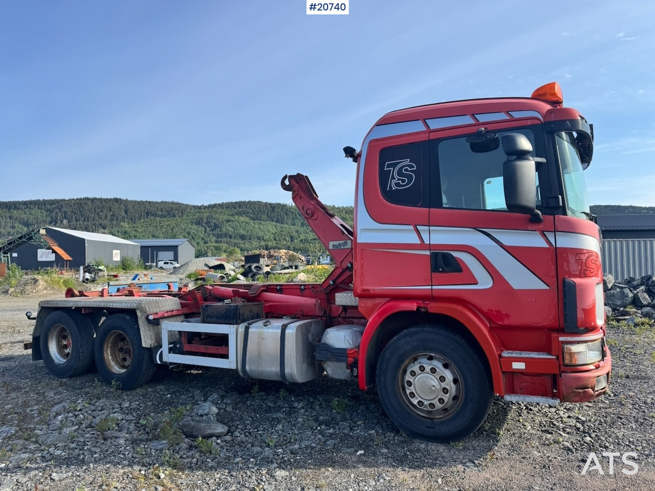 Scania R124 - Camion ampliroll: photos 2 Scania R124 - Camion ampliroll: photos 2