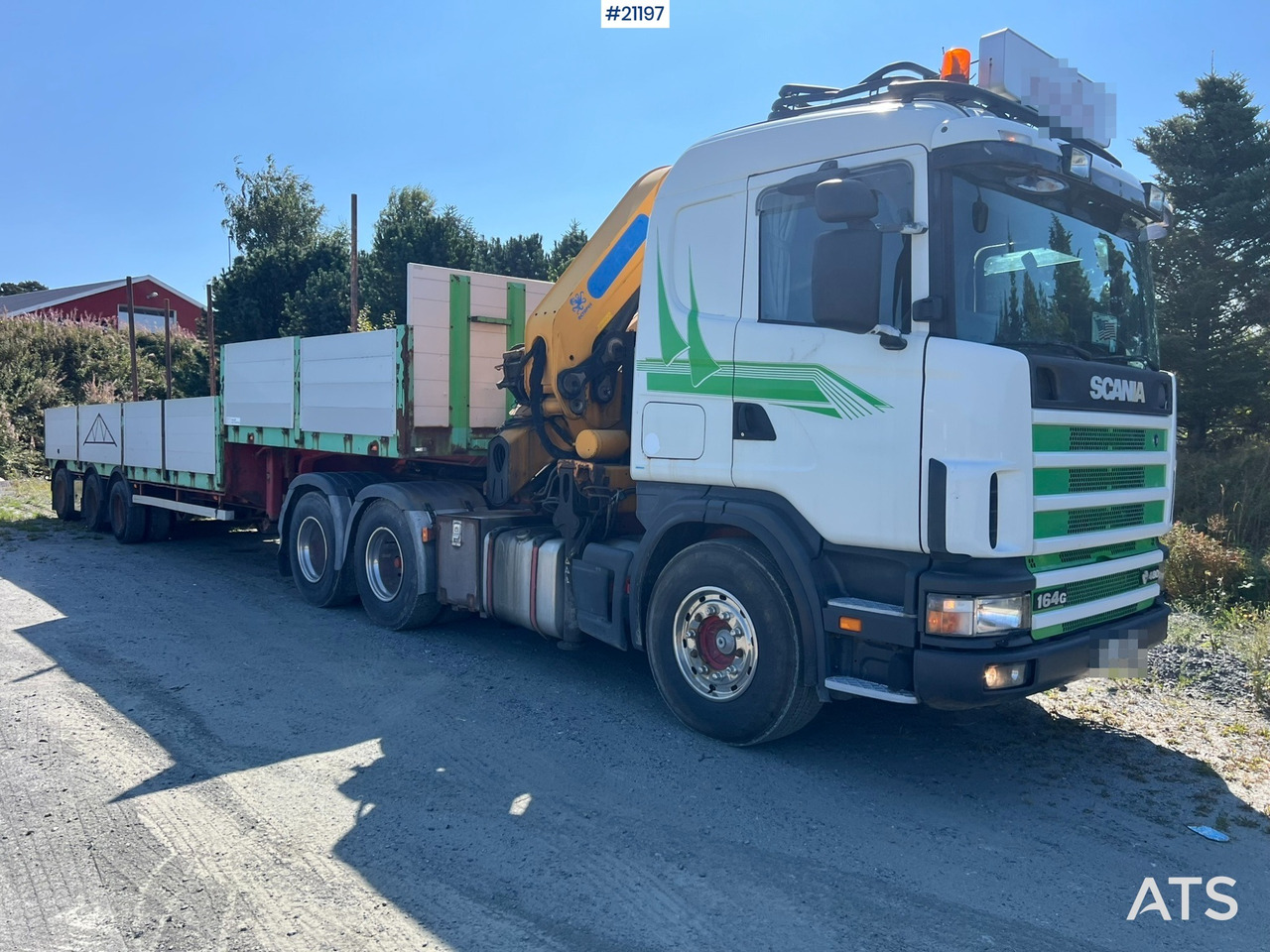 Scania R164 - Camion grue: photos 2 Scania R164 - Camion grue: photos 2