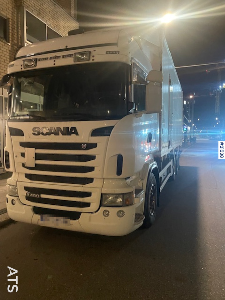 Scania R480 Skapbil m/ 2t lift - Camion fourgon: photos 4 Scania R480 Skapbil m/ 2t lift - Camion fourgon: photos 4