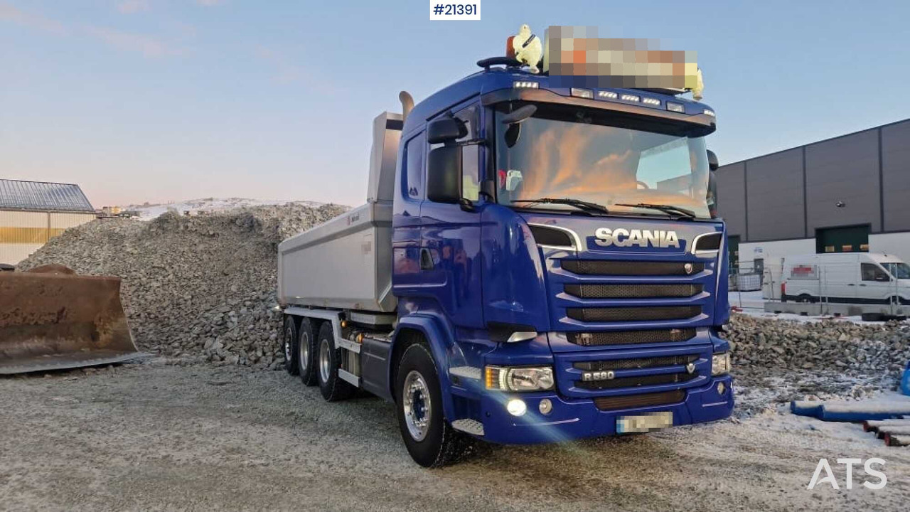 Scania R580 - Camion benne: photos 2 Scania R580 - Camion benne: photos 2