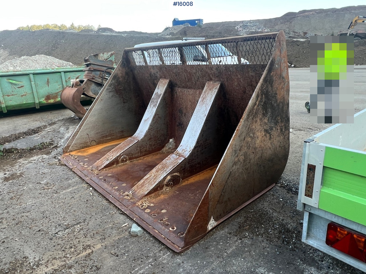 Skuffe til hjullaster - Godet pour pelle pour Engins de chantier: photos 3 Skuffe til hjullaster - Godet pour pelle pour Engins de chantier: photos 3