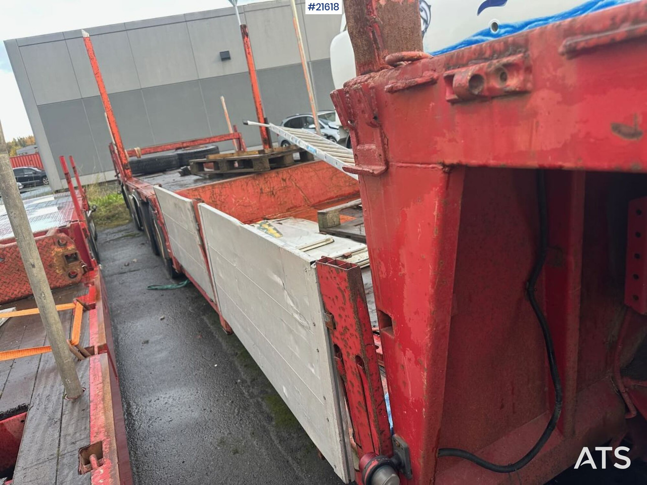 Vang DC 111 Ts 3 akslet brønnhenger - Semi-remorque surbaissé: photos 4 Vang DC 111 Ts 3 akslet brønnhenger - Semi-remorque surbaissé: photos 4