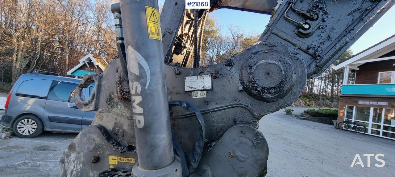 Pelle Volvo ECR235 EL gravemaskin m/ graveskuffe, pusseskuffe, rototilt og gps: photos 9