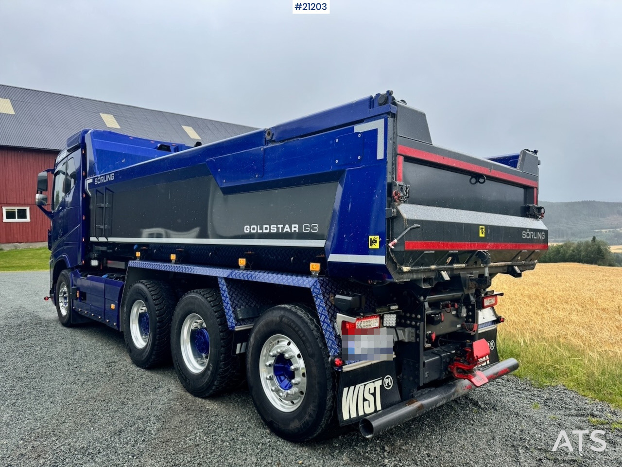 Camion benne Volvo FH16: photos 13 Camion benne Volvo FH16: photos 13