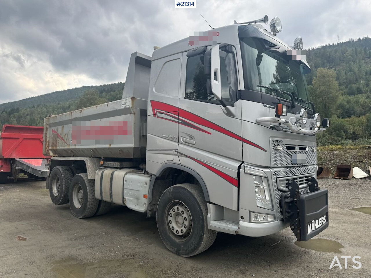Volvo FH540 - Camion benne: photos 1 Volvo FH540 - Camion benne: photos 1
